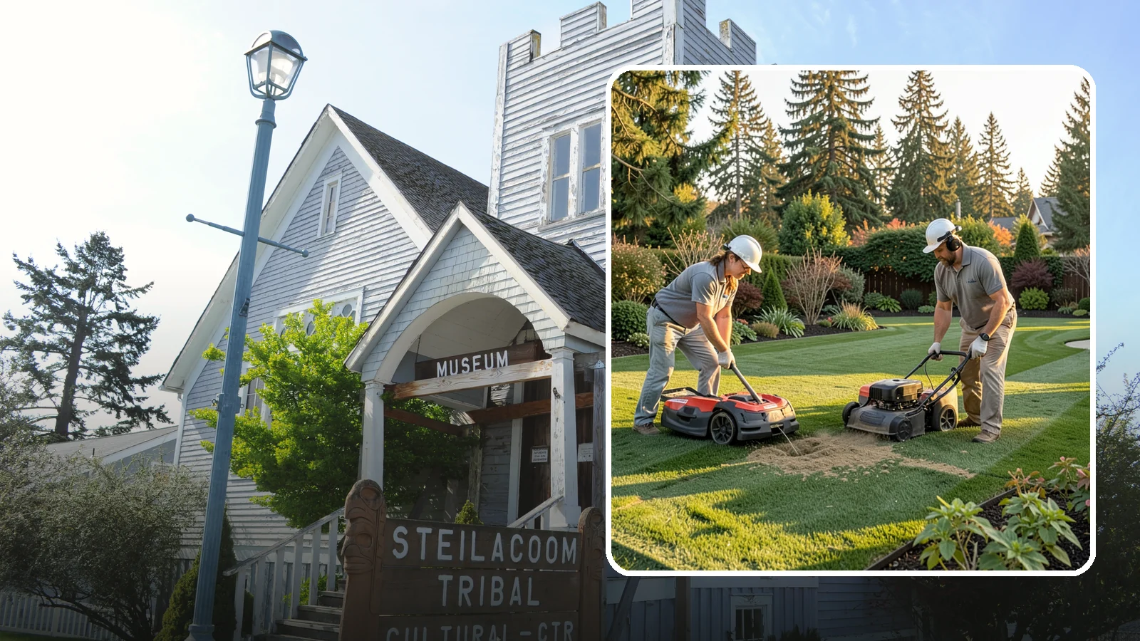 Organic Lawn Care in Steilacoom, Pierce County, WA - Nurture a healthy, chemical-free lawn using natural fertilizers and soil-building practices safe for kids, pets, and salmon...