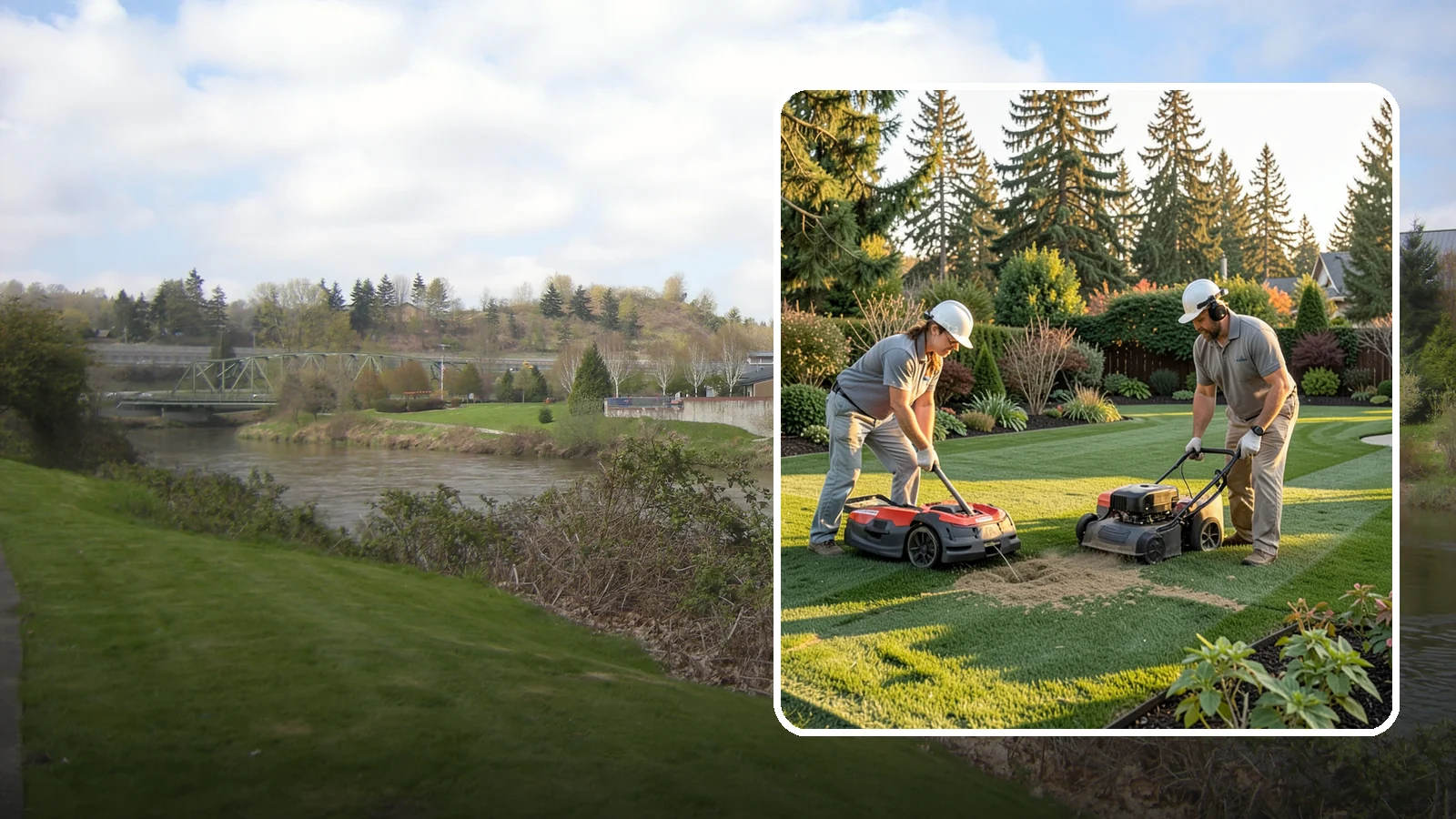 Organic Lawn Care in Tukwila, King County, WA - Nurture a healthy, chemical-free lawn using natural fertilizers and soil-building practices safe for kids, pets, and salmon...