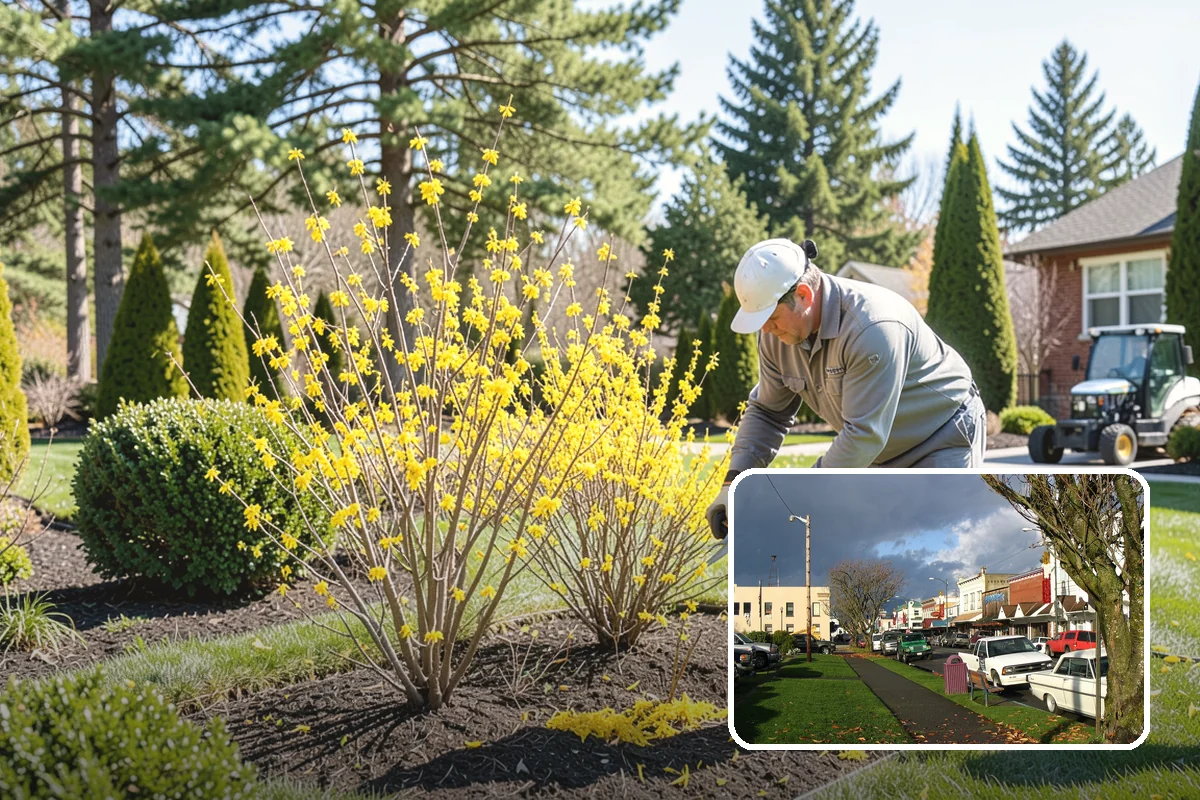 Ornamental Grass Cutting in Arlington, Snohomish County, WA - Fresh, full growth each spring