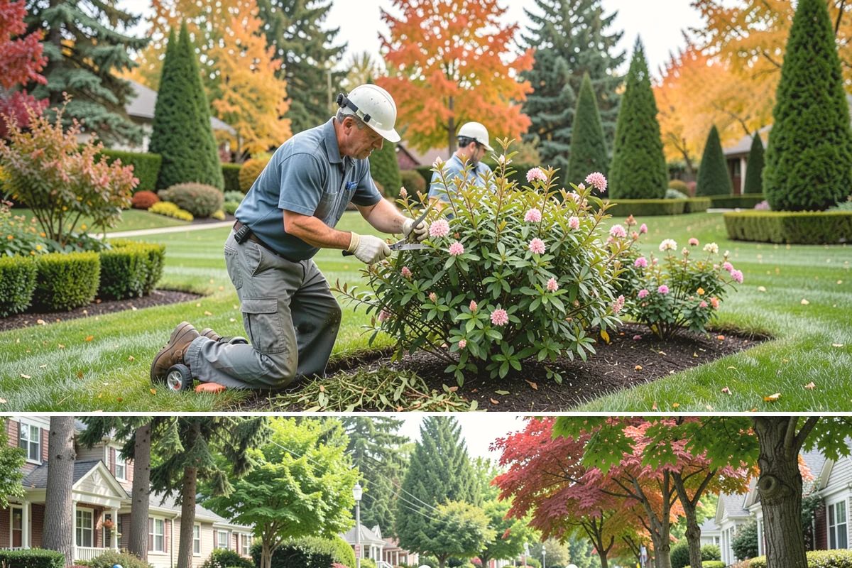 Ornamental Grass Cutting in Beaux Arts Village, King County, WA - Best cut back in late winter to early spring before new growth starts.