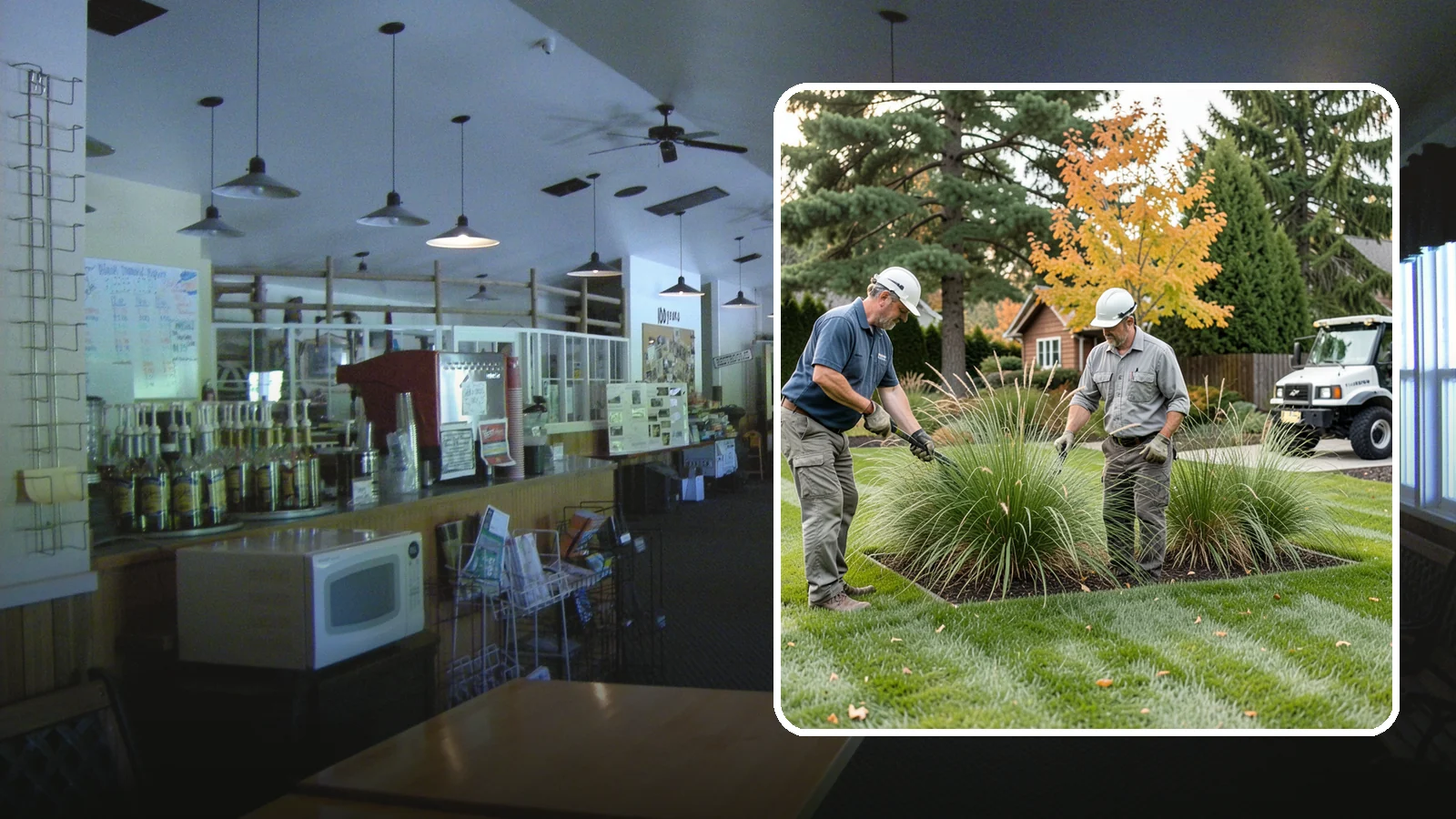 Ornamental Grass Cutting in Black Diamond, King County, WA - Seasonal cutback of ornamental grasses to clear old growth and make way for fresh spring foliage.