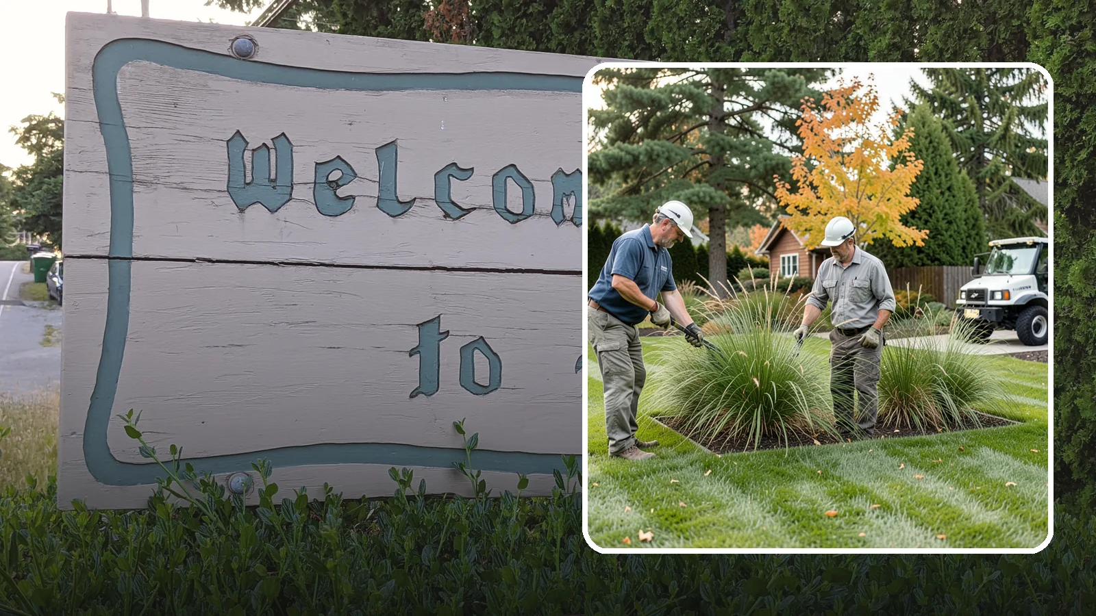 Ornamental Grass Cutting in Brier, Snohomish County, WA - Seasonal cutback of ornamental grasses to clear old growth and make way for fresh spring foliage.