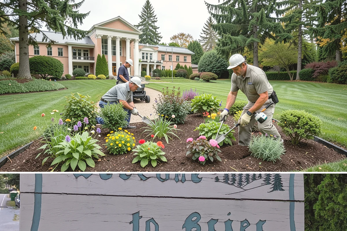Ornamental Grass Cutting in Brier, Snohomish County, WA - Best cut back in late winter to early spring before new growth starts.