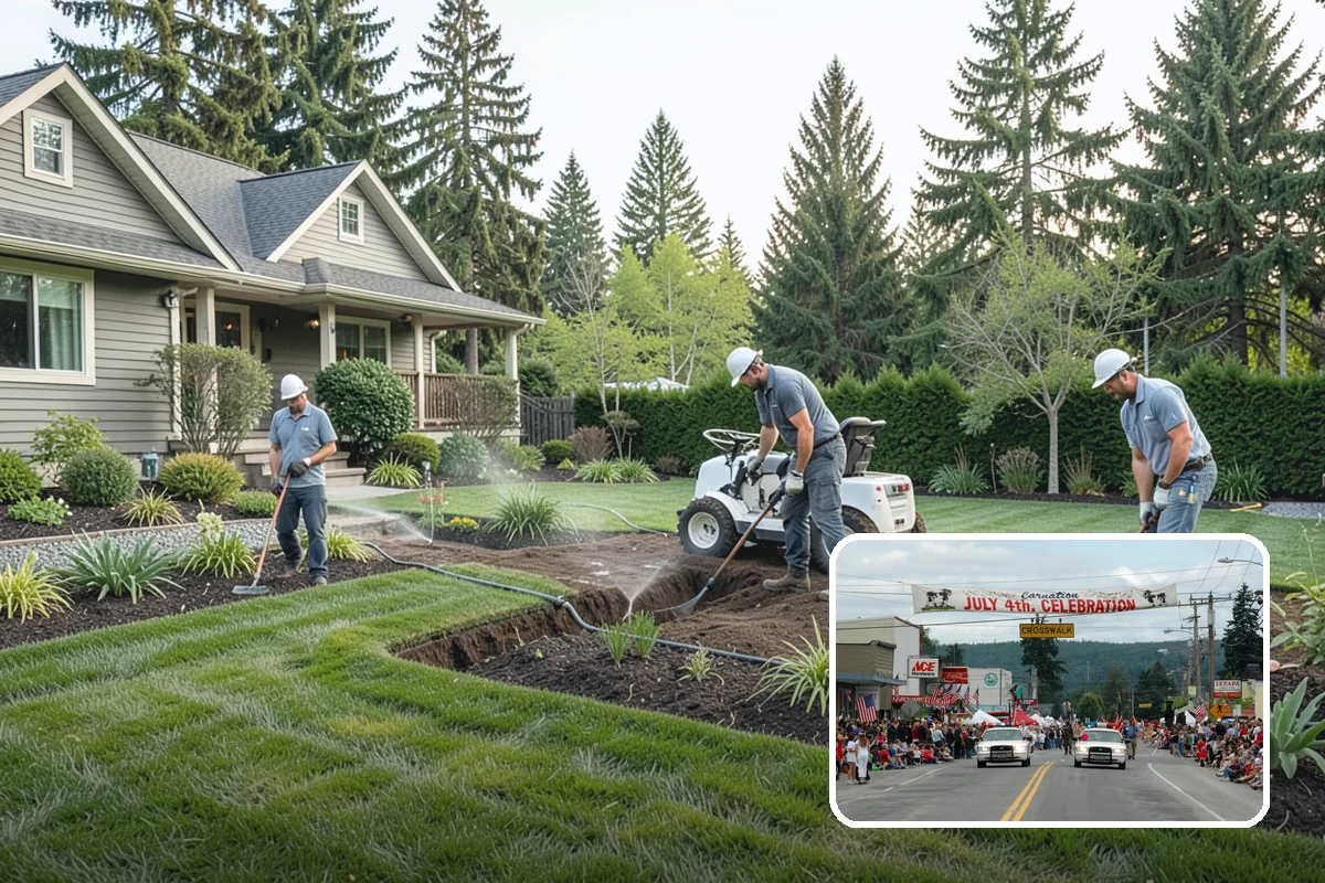 Ornamental Grass Cutting in Carnation, King County, WA - Fresh, full growth each spring