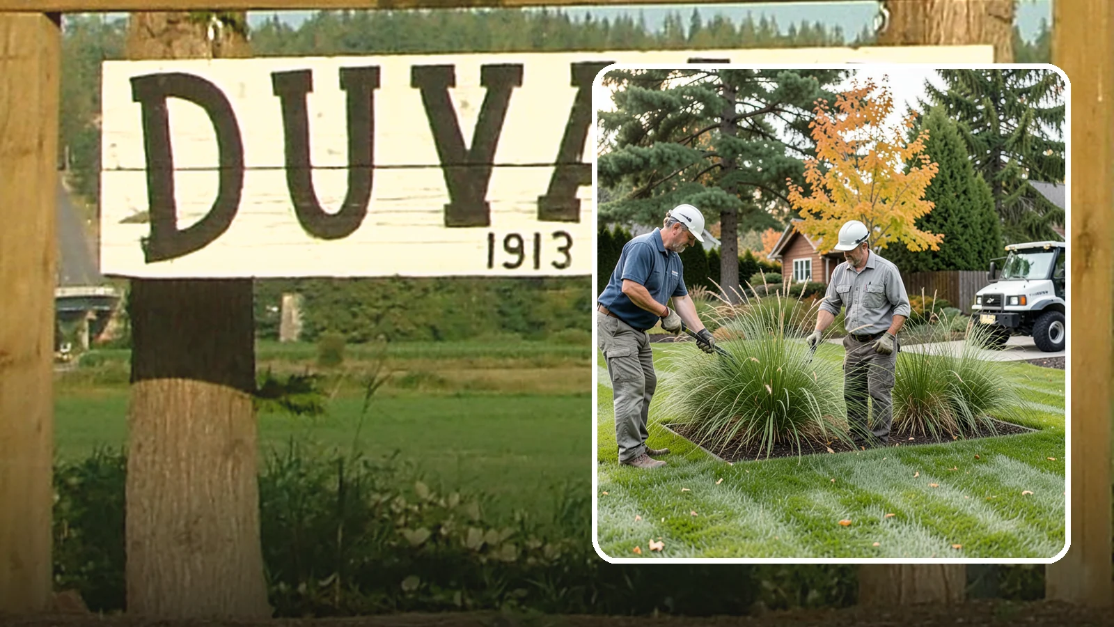 Ornamental Grass Cutting in Duvall, King County, WA - Seasonal cutback of ornamental grasses to clear old growth and make way for fresh spring foliage.