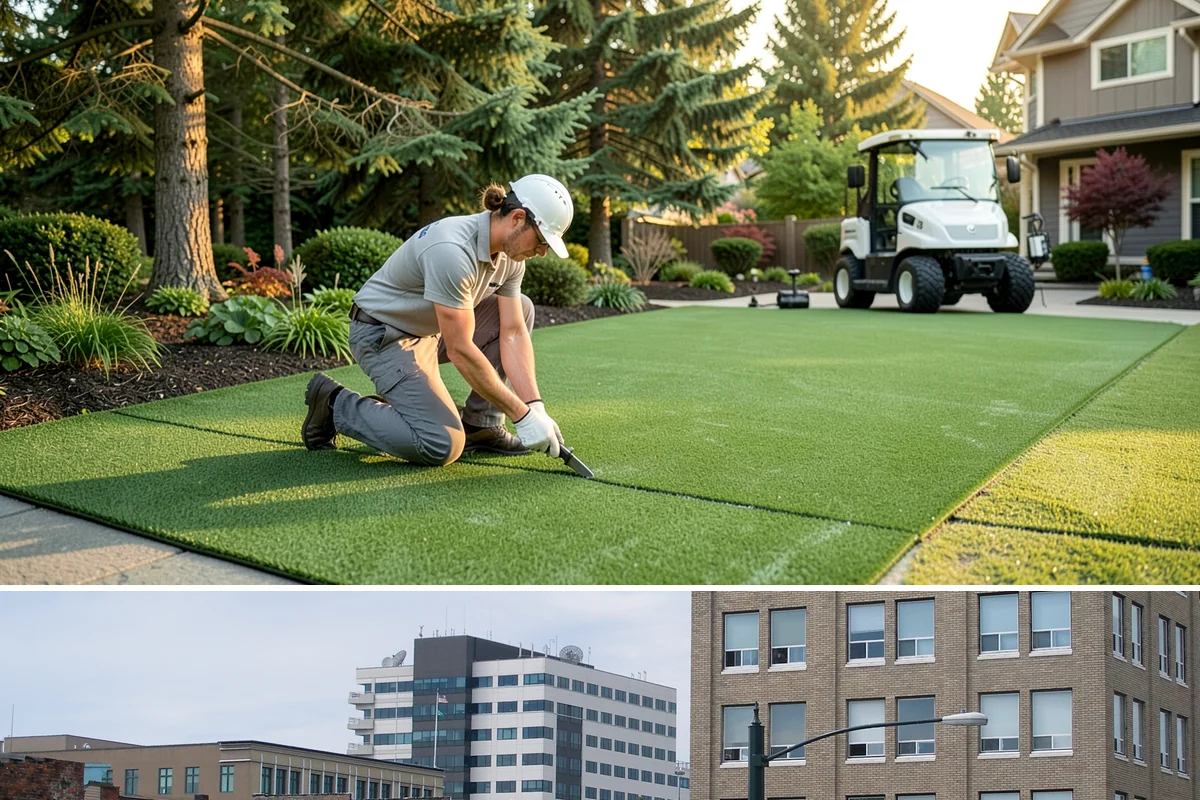 Ornamental Grass Cutting in Everett, Snohomish County, WA - Best cut back in late winter to early spring before new growth starts.