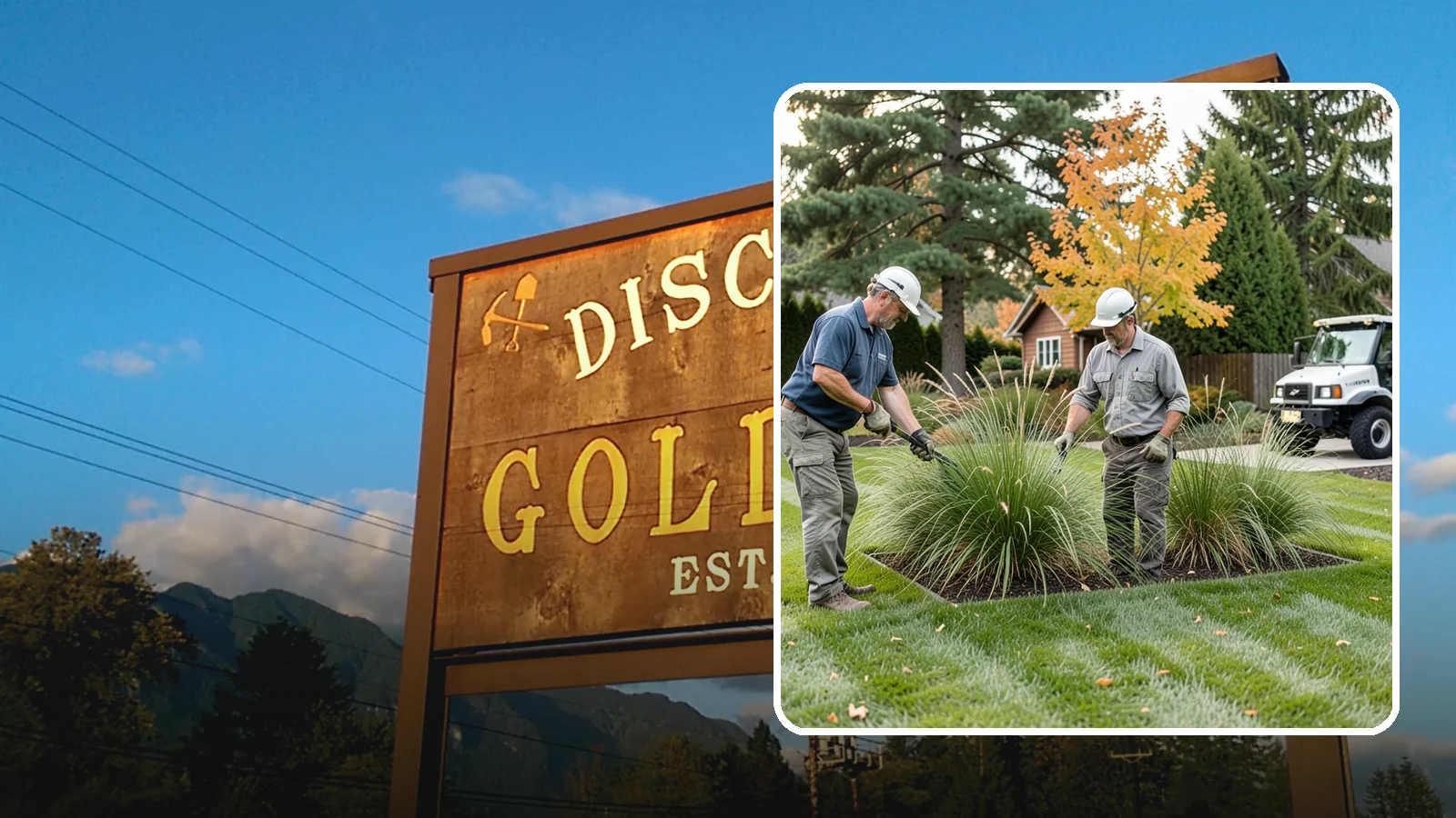Ornamental Grass Cutting in Gold Bar, Snohomish County, WA - Seasonal cutback of ornamental grasses to clear old growth and make way for fresh spring foliage.