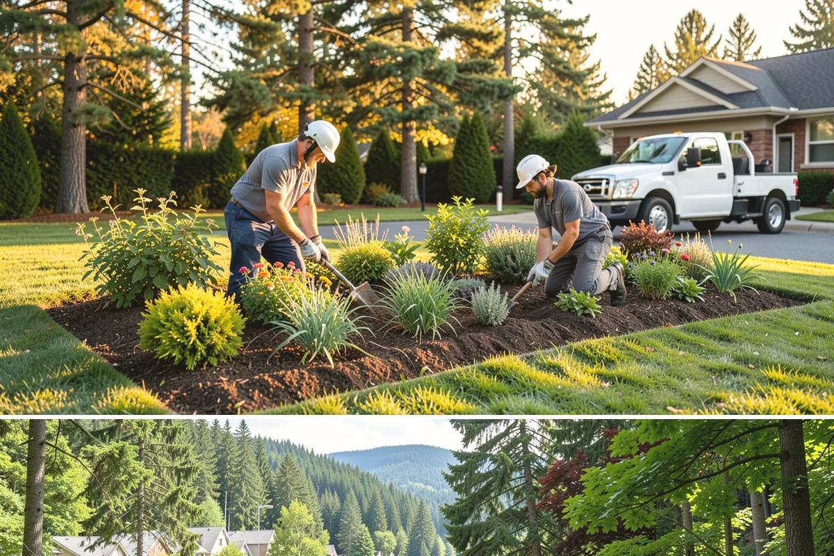 Ornamental Grass Cutting in Lake Forest Park, King County, WA - Best cut back in late winter to early spring before new growth starts.