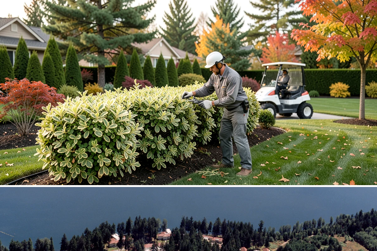 Ornamental Grass Cutting in Lakewood, Pierce County, WA - Best cut back in late winter to early spring before new growth starts.