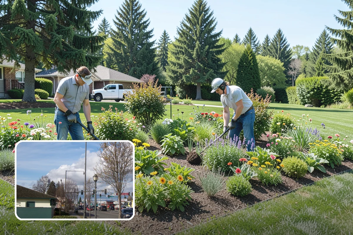 Ornamental Grass Cutting in Marysville, Snohomish County, WA - Fresh, full growth each spring