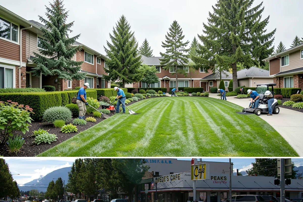 Ornamental Grass Cutting in North Bend, King County, WA - Best cut back in late winter to early spring before new growth starts.