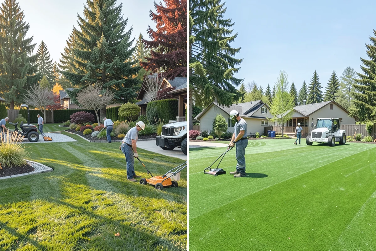 Ornamental Grass Cutting in Renton, King County, WA - Identify the grass type and cutback height