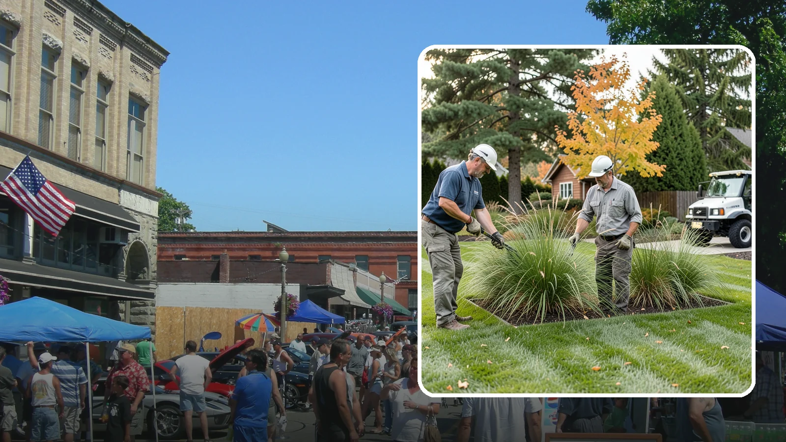 Ornamental Grass Cutting in Snohomish, Snohomish County, WA - Seasonal cutback of ornamental grasses to clear old growth and make way for fresh spring foliage.