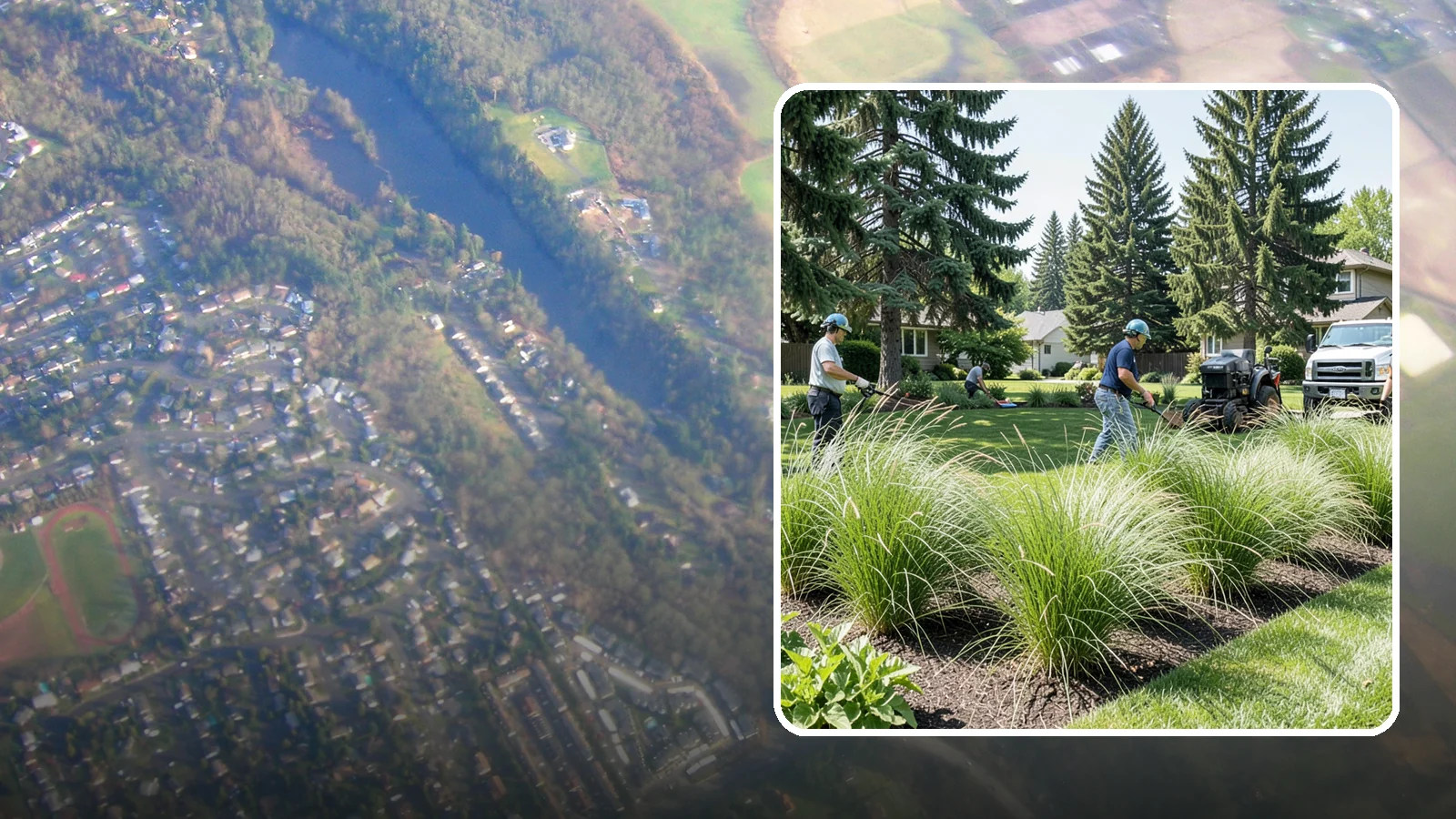 Ornamental Grass Planting in Algona, King County, WA - We plant ornamental grasses that add graceful movement and texture to Northwest landscapes.