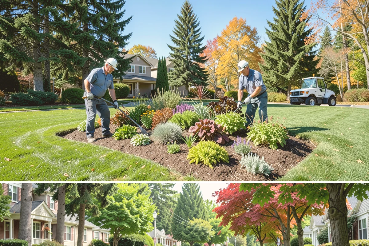 Ornamental Grass Planting in Beaux Arts Village, King County, WA - Spring planting gives ornamental grasses a full Northwest growing season to establish before their first winter dormancy.