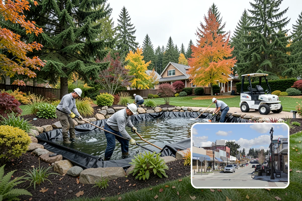 Ornamental Grass Planting in Bothell, King County, WA - Striking texture and movement through every season