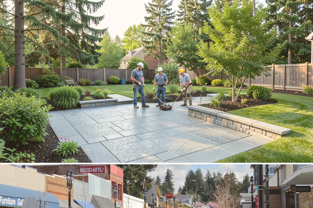 Ornamental Grass Planting in Bothell, King County, WA - Spring planting gives ornamental grasses a full Northwest growing season to establish before their first winter dormancy.
