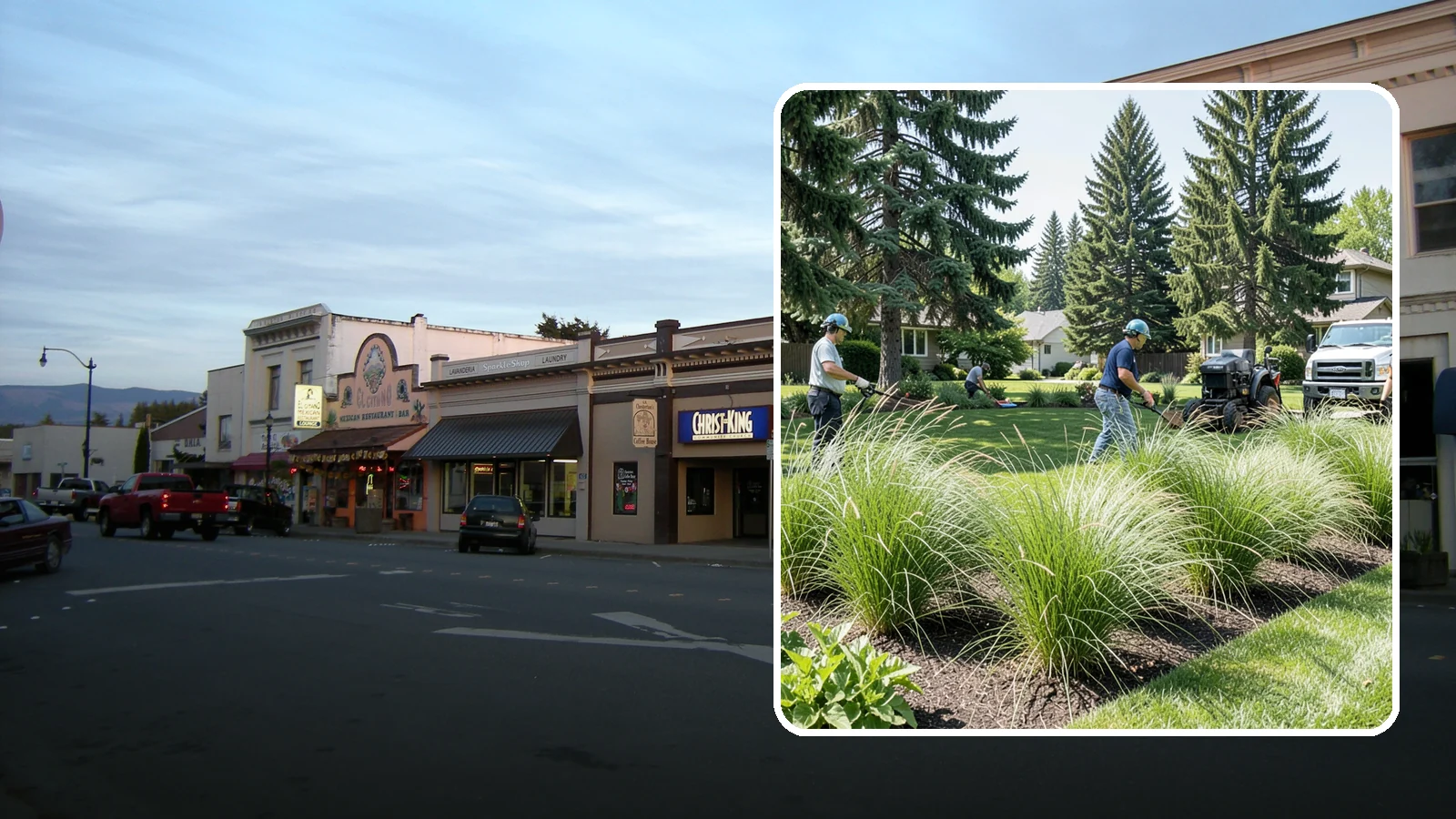 Ornamental Grass Planting in Burlington, Skagit County, WA - We plant ornamental grasses that add graceful movement and texture to Northwest landscapes.