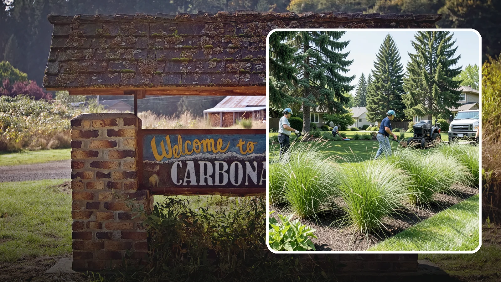 Ornamental Grass Planting in Carbonado, Pierce County, WA - We plant ornamental grasses that add graceful movement and texture to Northwest landscapes.