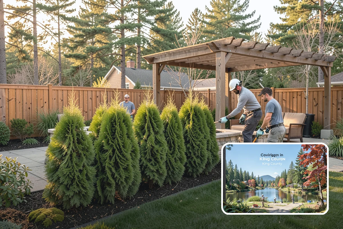 Ornamental Grass Planting in Covington, King County, WA - Striking texture and movement through every season