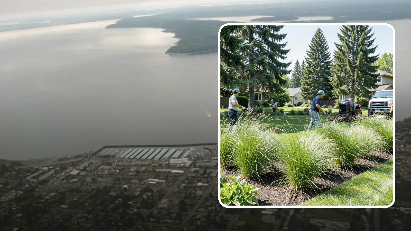 Ornamental Grass Planting in Des Moines, King County, WA - We plant ornamental grasses that add graceful movement and texture to Northwest landscapes.
