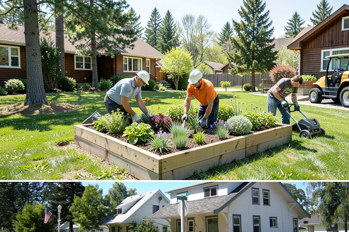 Ornamental Grass Planting in DuPont, Pierce County, WA - Spring planting gives ornamental grasses a full Northwest growing season to establish before their first winter dormancy.