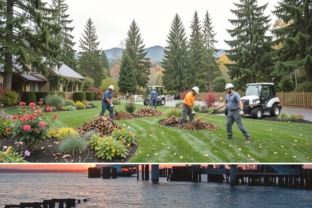 Ornamental Grass Planting in Edmonds, Snohomish County, WA - Spring planting gives ornamental grasses a full Northwest growing season to establish before their first winter dormancy.