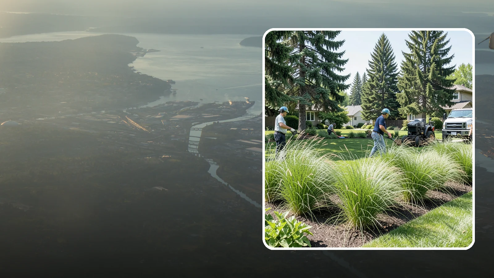 Ornamental Grass Planting in Fife, Pierce County, WA - We plant ornamental grasses that add graceful movement and texture to Northwest landscapes.