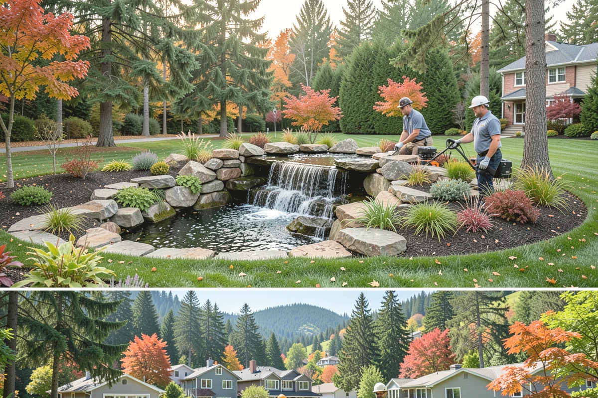 Ornamental Grass Planting in Fircrest, Pierce County, WA - Spring planting gives ornamental grasses a full Northwest growing season to establish before their first winter dormancy.