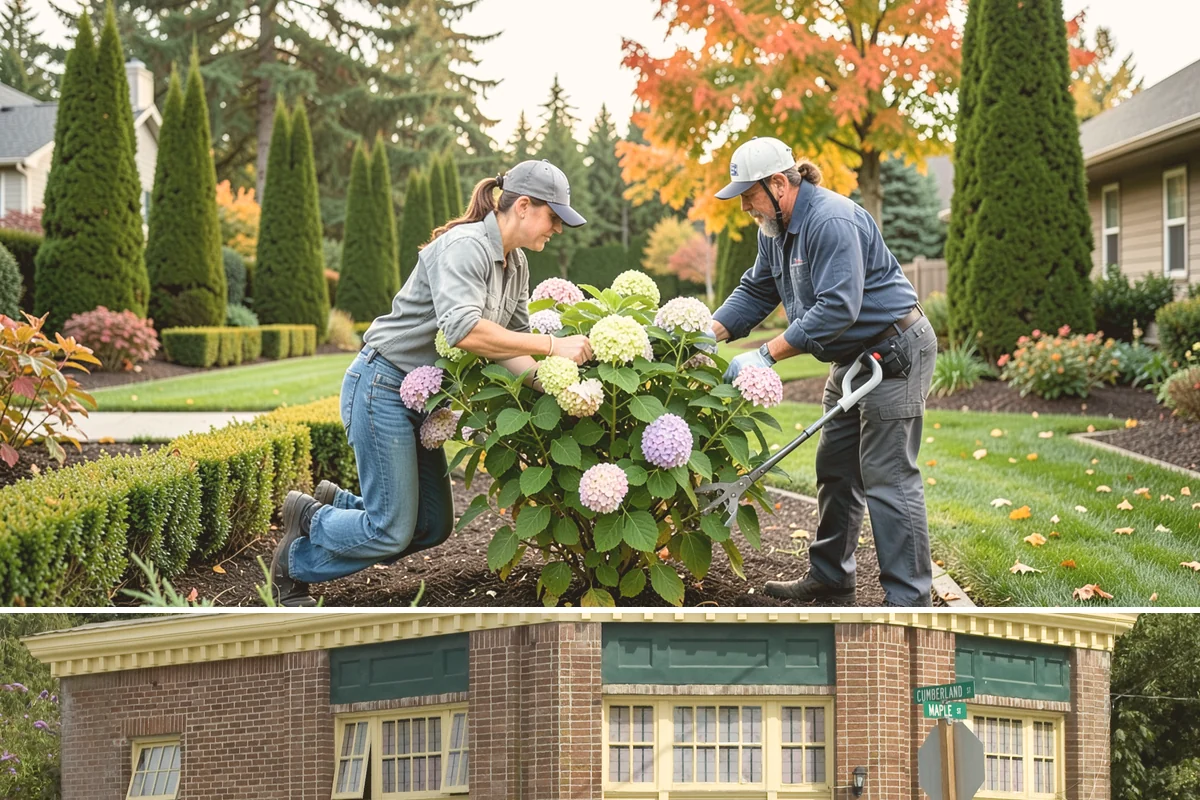 Ornamental Grass Planting in Hamilton, Skagit County, WA - Spring planting gives ornamental grasses a full Northwest growing season to establish before their first winter dormancy.