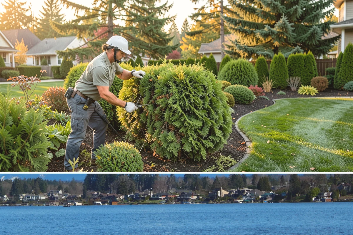 Ornamental Grass Planting in Lake Stevens, Snohomish County, WA - Spring planting gives ornamental grasses a full Northwest growing season to establish before their first winter dormancy.