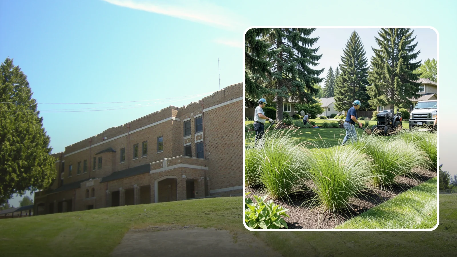 Ornamental Grass Planting in Maple Valley, King County, WA - We plant ornamental grasses that add graceful movement and texture to Northwest landscapes.