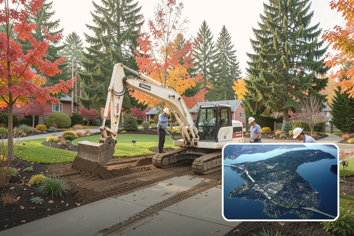 Ornamental Grass Planting in Mercer Island, King County, WA - Striking texture and movement through every season