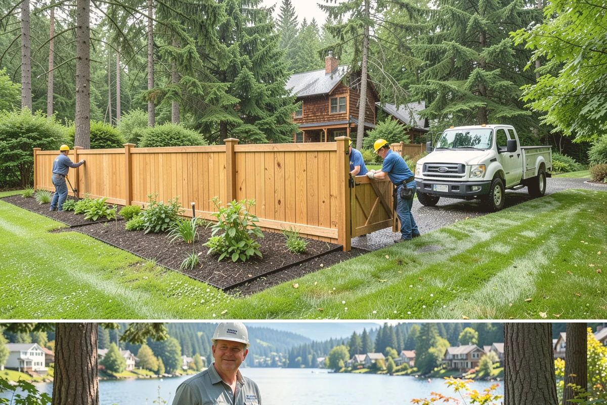 Ornamental Grass Planting in Milton, King County, WA - Spring planting gives ornamental grasses a full Northwest growing season to establish before their first winter dormancy.