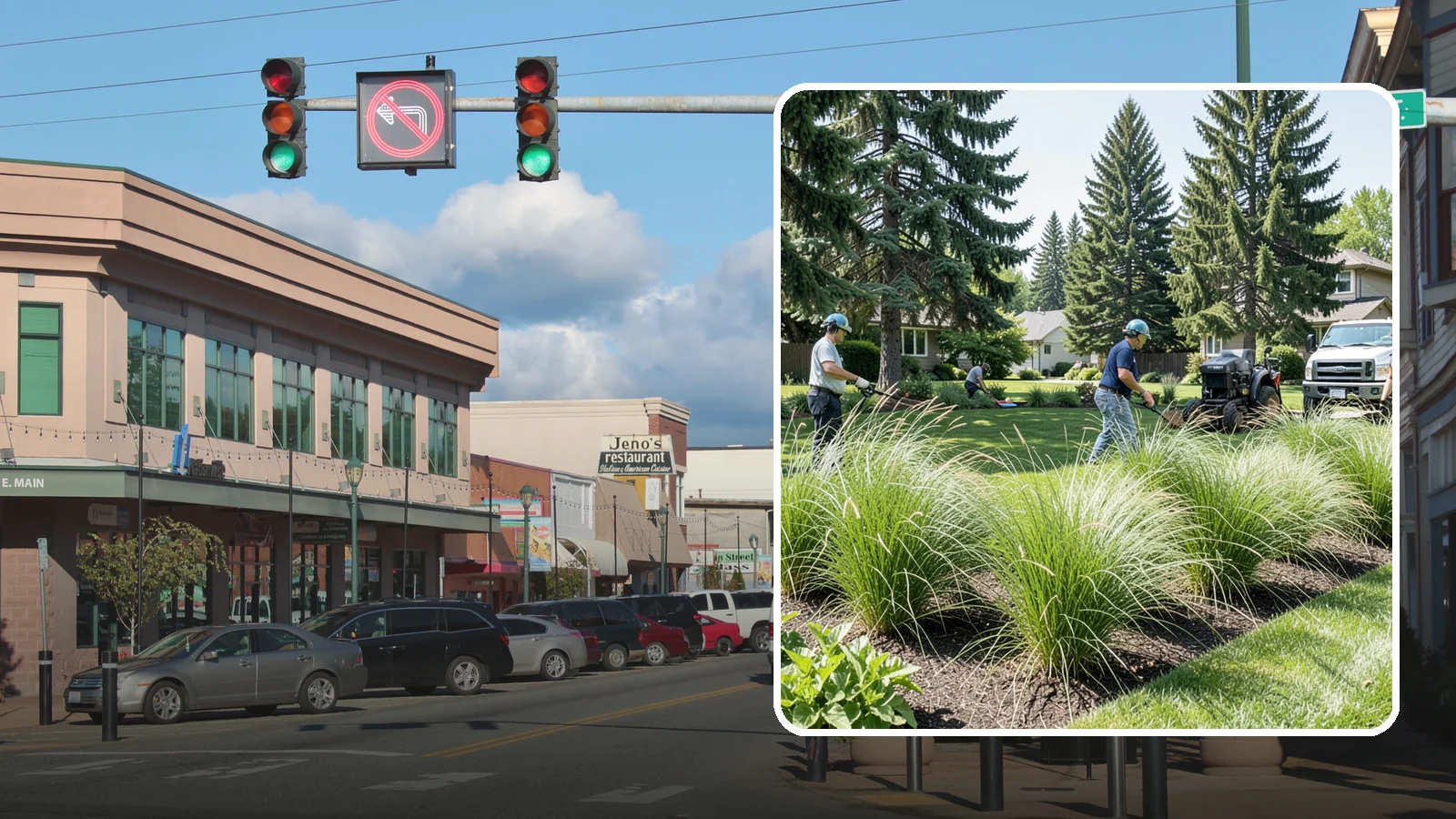 Ornamental Grass Planting in Monroe, Snohomish County, WA - We plant ornamental grasses that add graceful movement and texture to Northwest landscapes.