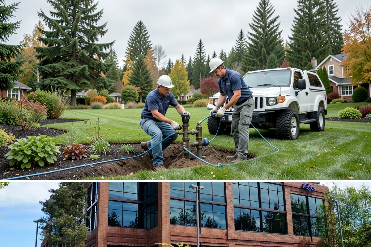 Ornamental Grass Planting in Mountlake Terrace, Snohomish County, WA - Spring planting gives ornamental grasses a full Northwest growing season to establish before their first winter dormancy.