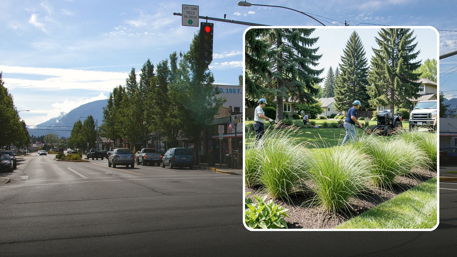 Ornamental Grass Planting in North Bend, King County, WA - We plant ornamental grasses that add graceful movement and texture to Northwest landscapes.