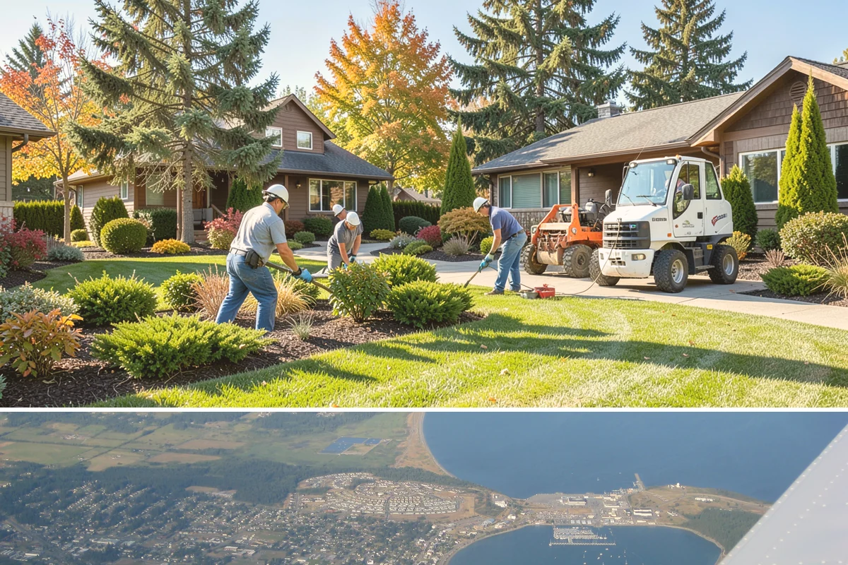 Ornamental Grass Planting in Oak Harbor, Island County, WA - Spring planting gives ornamental grasses a full Northwest growing season to establish before their first winter dormancy.