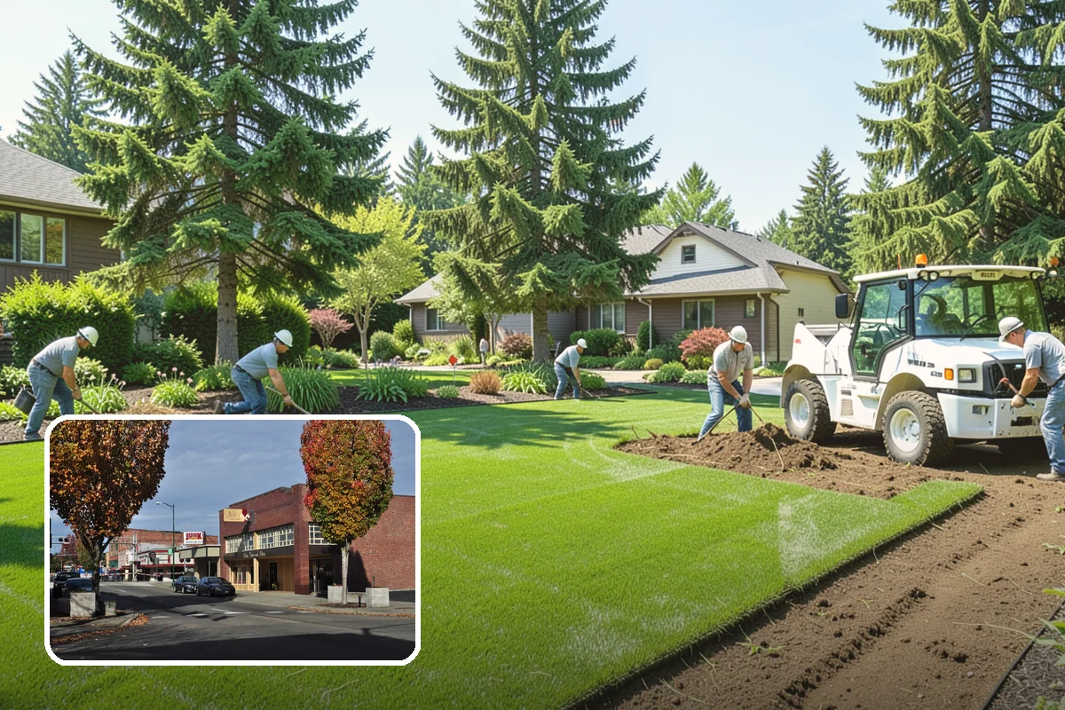 Ornamental Grass Planting in Puyallup, Pierce County, WA - Striking texture and movement through every season