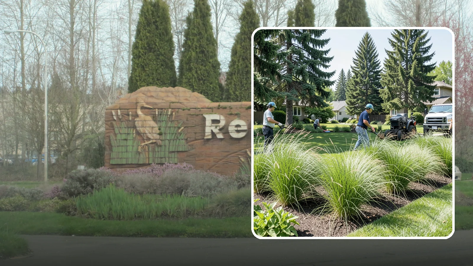 Ornamental Grass Planting in Renton, King County, WA - We plant ornamental grasses that add graceful movement and texture to Northwest landscapes.