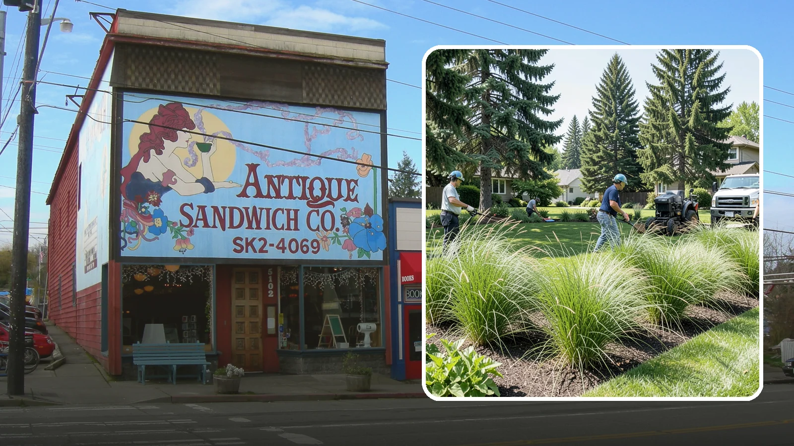 Ornamental Grass Planting in Ruston, Pierce County, WA - We plant ornamental grasses that add graceful movement and texture to Northwest landscapes.