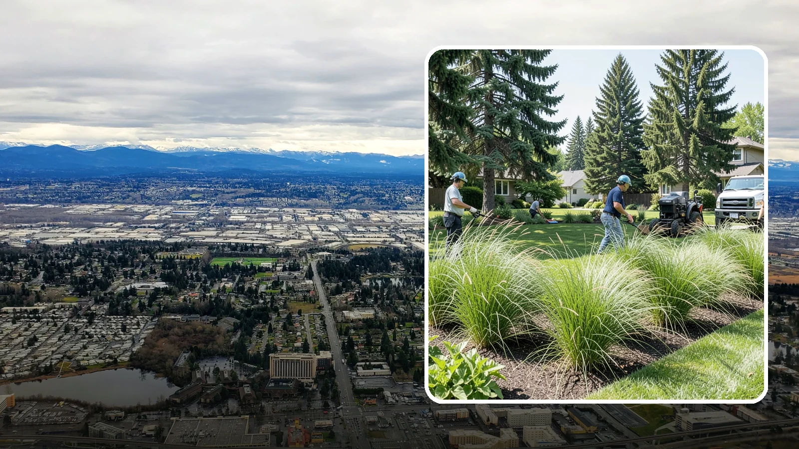 Ornamental Grass Planting in SeaTac, King County, WA - We plant ornamental grasses that add graceful movement and texture to Northwest landscapes.