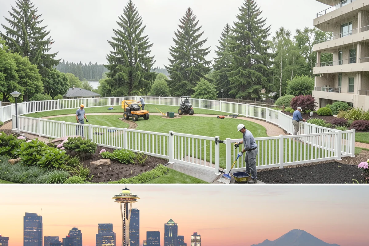 Ornamental Grass Planting in Seattle, King County, WA - Spring planting gives ornamental grasses a full Northwest growing season to establish before their first winter dormancy.
