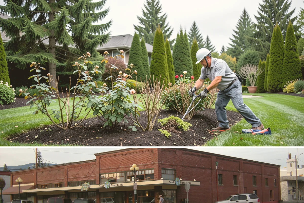 Ornamental Grass Planting in Sedro-Woolley, Skagit County, WA - Spring planting gives ornamental grasses a full Northwest growing season to establish before their first winter dormancy.