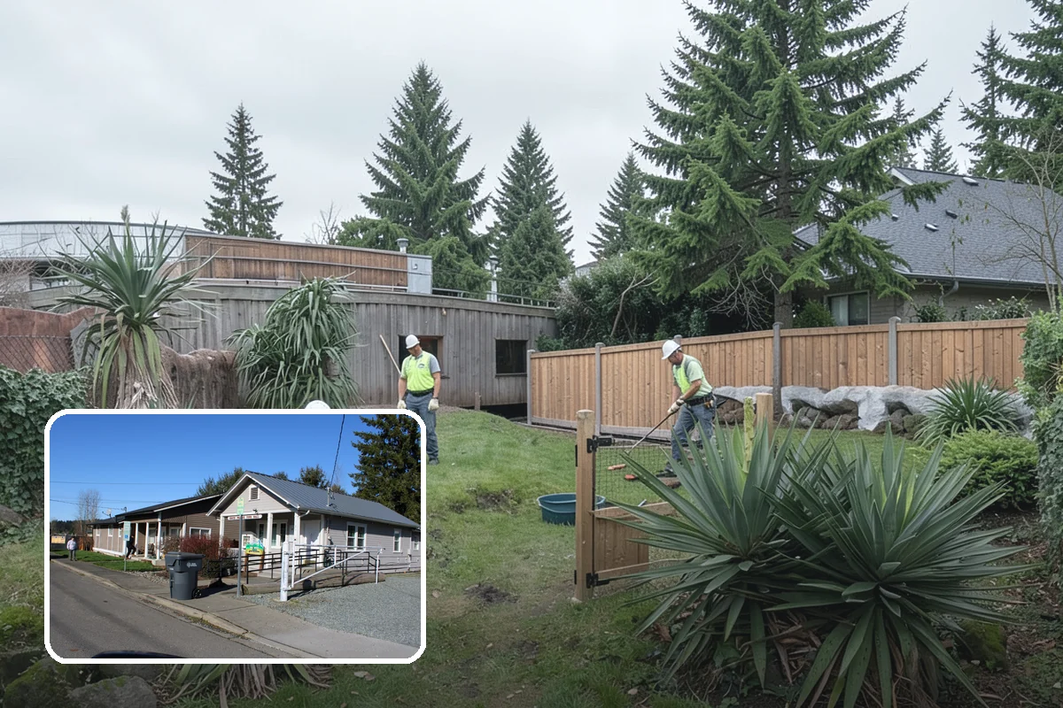 Ornamental Grass Planting in South Prairie, Pierce County, WA - Striking texture and movement through every season