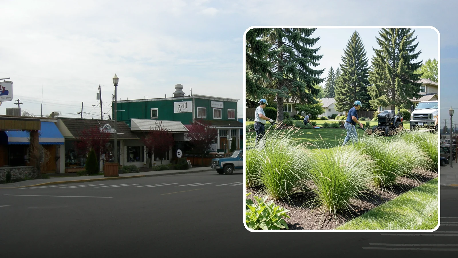 Ornamental Grass Planting in Stanwood, Snohomish County, WA - We plant ornamental grasses that add graceful movement and texture to Northwest landscapes.