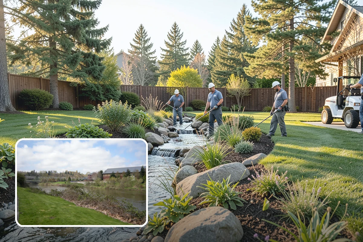 Ornamental Grass Planting in Tukwila, King County, WA - Striking texture and movement through every season