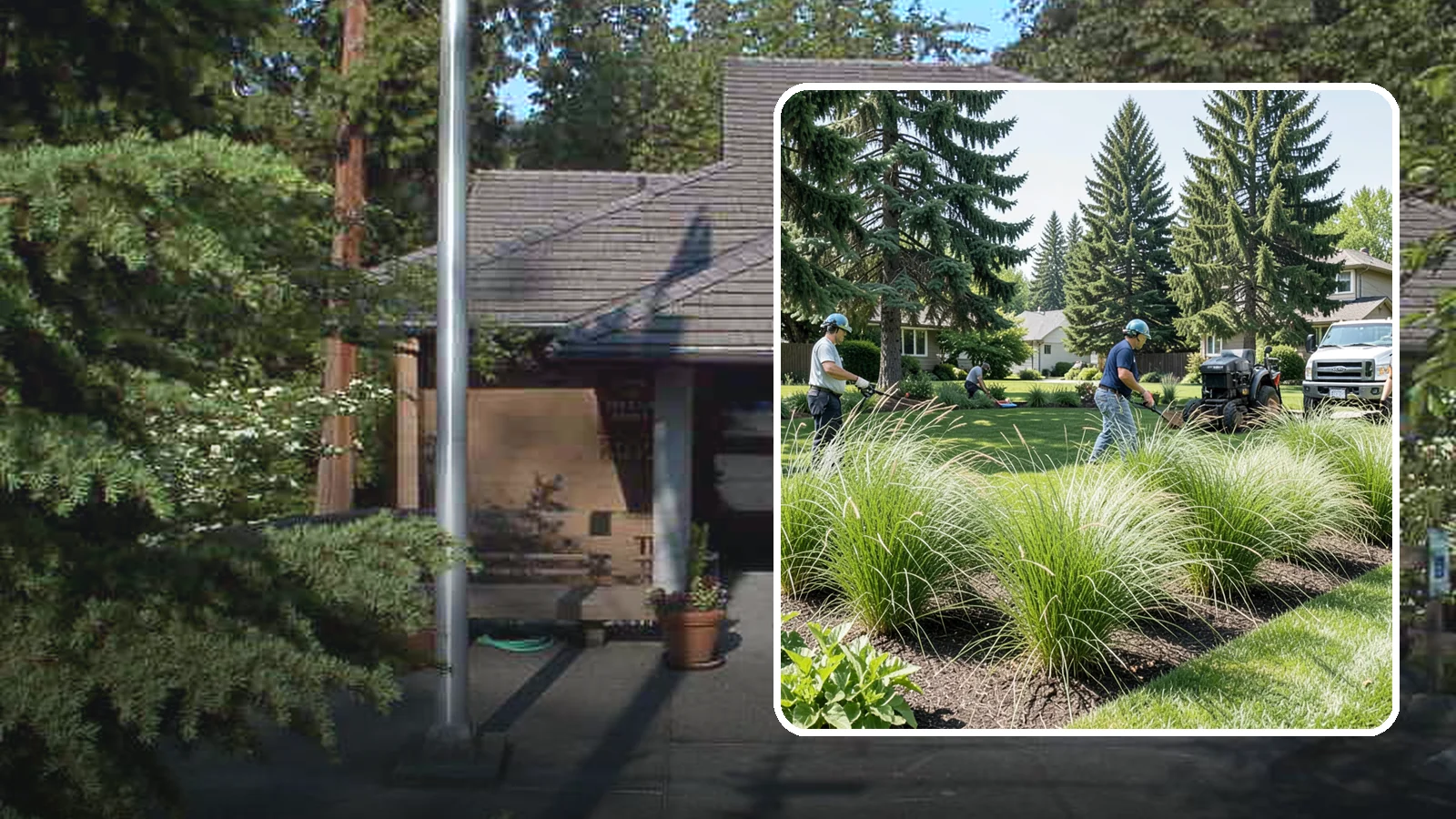 Ornamental Grass Planting in Yarrow Point, King County, WA - We plant ornamental grasses that add graceful movement and texture to Northwest landscapes.