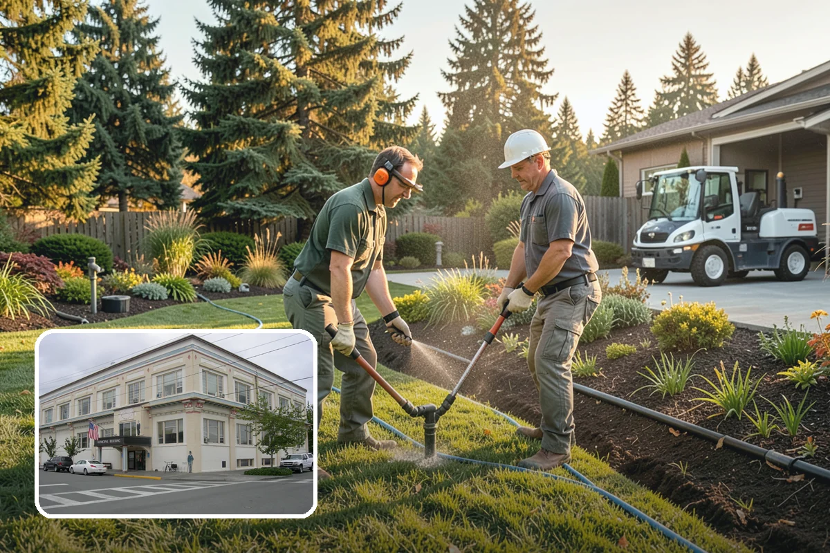 Ornamental Tree Planting in Anacortes, Skagit County, WA - A striking focal point for the yard