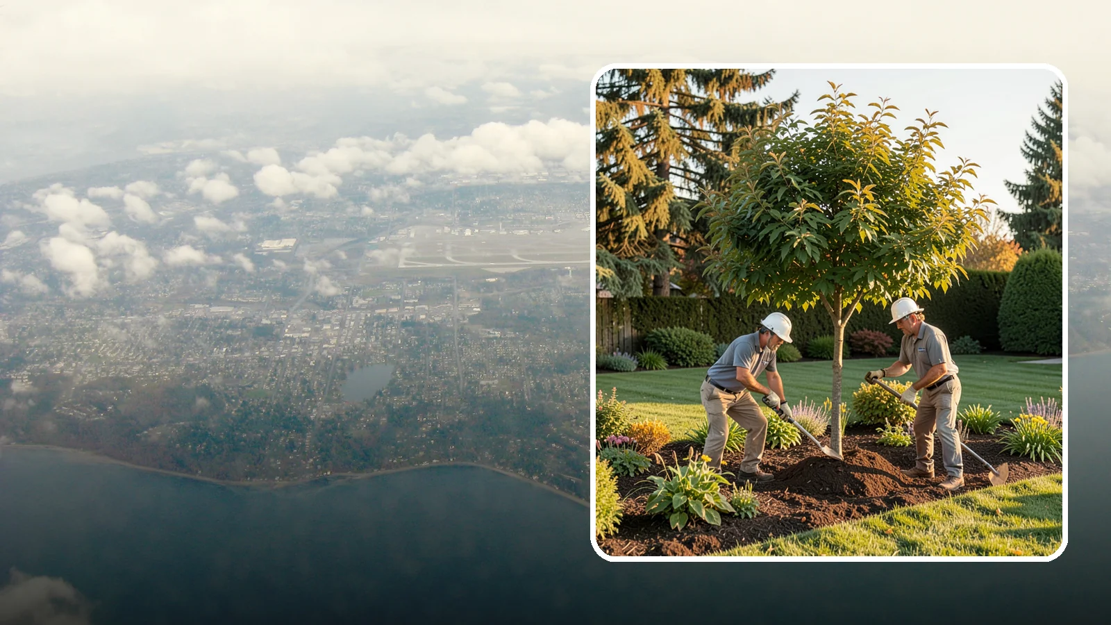 Ornamental Tree Planting in Burien, King County, WA - Specimen and ornamental trees planted for shade, privacy, and standout seasonal beauty.